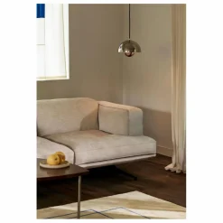 Canapé 2 places Inland AV22, piétement noir | Canapés, Fauteuils