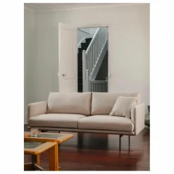 Clearance Canapé 3 places Isly en tissu chiné - 205 cm Canapés, Fauteuils