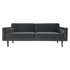 Canapé 3 places Wind en velours | Canapés, Fauteuils