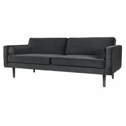 Canapé 3 places Wind en velours | Canapés, Fauteuils