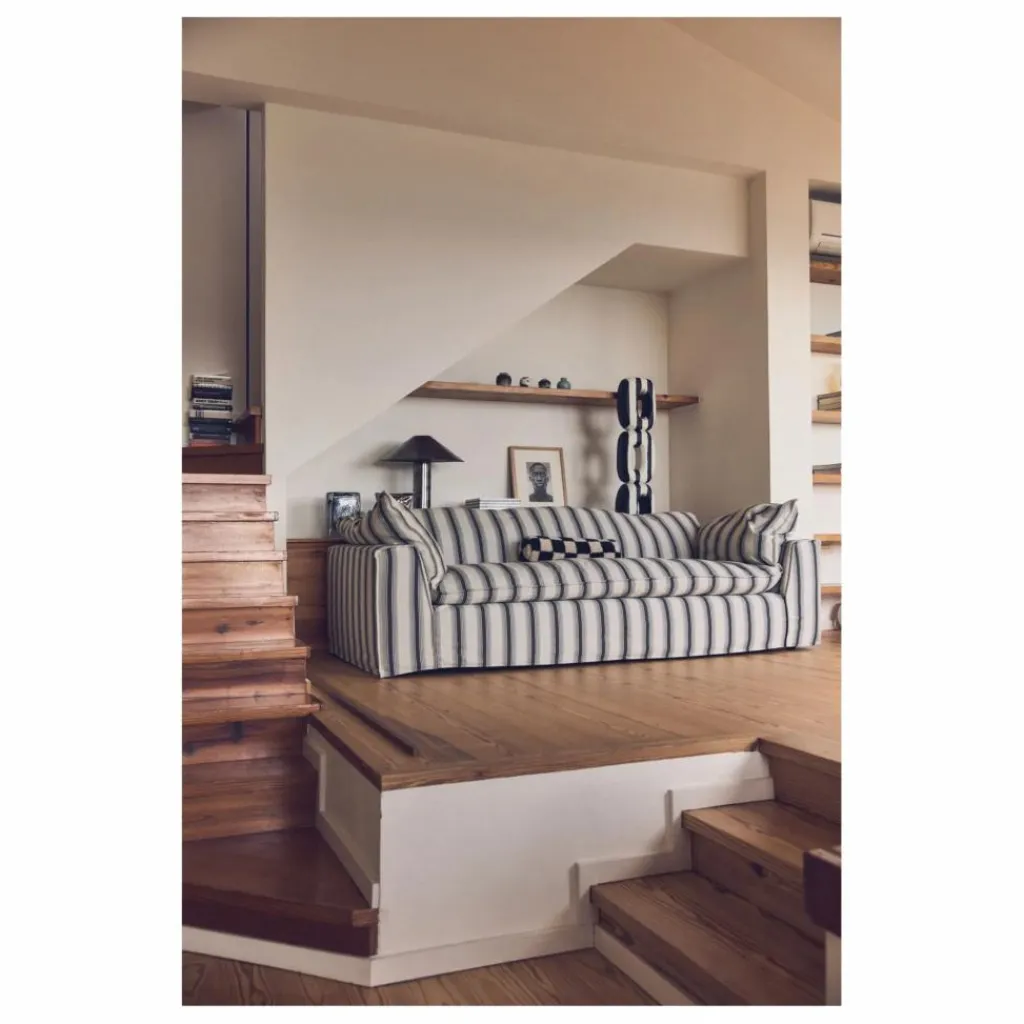 Discount Canapé à rayures 4 places Nomad | Canapés, Fauteuils