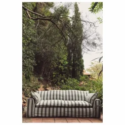 Discount Canapé à rayures 4 places Nomad | Canapés, Fauteuils