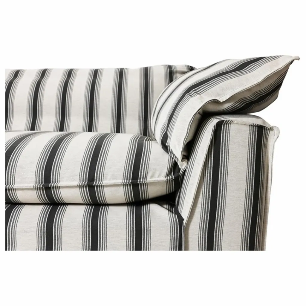 Discount Canapé à rayures 4 places Nomad | Canapés, Fauteuils