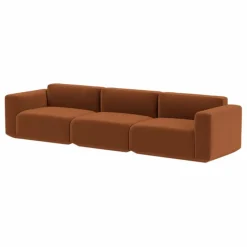 Online Canapé Develius EV1, 3 places en velours | Canapés, Fauteuils