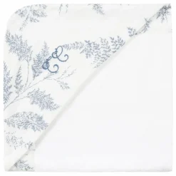 Cape de bain en éponge feuillage | Puériculture|Linge De Toilette