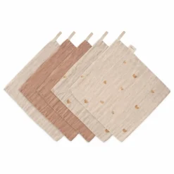 Carrés de bain - Set de 5 Enfant Puériculture|Linge De Toilette