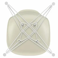 Best Chaise DSR Plastic - piètement blanc epoxy - Charles & Ray Eames | Chaises, Tabourets, Bancs