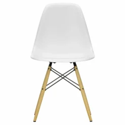 New Chaise DSW plastic - piètement érable - Charles & Ray Eames | Chaises, Tabourets, Bancs
