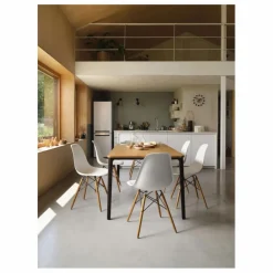 New Chaise DSW plastic - piètement érable - Charles & Ray Eames | Chaises, Tabourets, Bancs