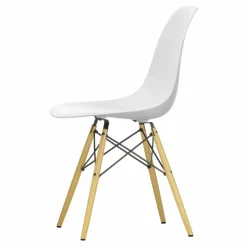 New Chaise DSW plastic - piètement érable - Charles & Ray Eames | Chaises, Tabourets, Bancs