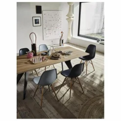 Outlet Chaise DSW plastic - piètement érable - Charles & Ray Eames | Chaises, Tabourets, Bancs