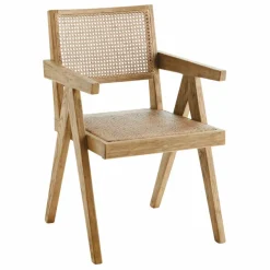 Discount Chaise en cannage - Lot de 2 Chaises, Tabourets, Bancs