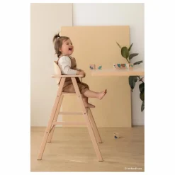 Online Chaise haute évolutive en bois massif Growing green Chaises Hautes|Puériculture