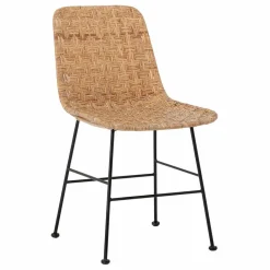 Outlet Chaise Kitty en rotin Chaises, Tabourets, Bancs