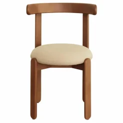 Hot Chaise Lilas en bois, assise en lin | Chaises, Tabourets, Bancs