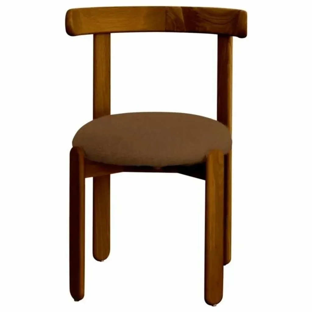 Discount Chaise Lilas en bois finition Teck, assise en lin | Chaises, Tabourets, Bancs