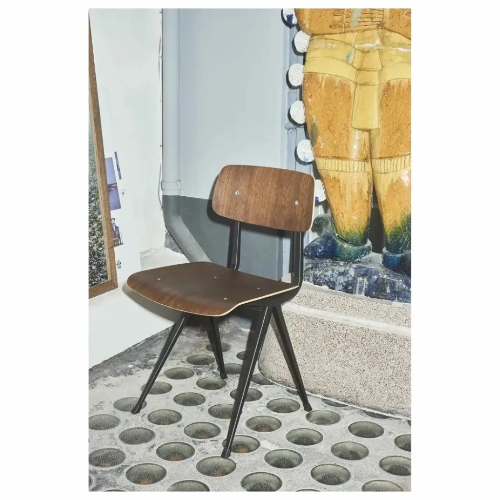 Outlet Chaise Result en chêne fumé - Réedition Friso Kramer & Wim Rietveld | Chaises, Tabourets, Bancs