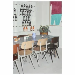 Outlet Chaise Result en chêne fumé - Réedition Friso Kramer & Wim Rietveld | Chaises, Tabourets, Bancs