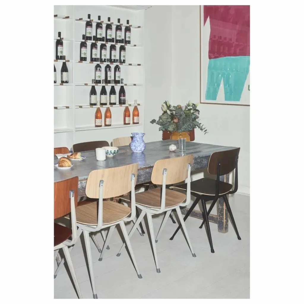 Outlet Chaise Result en chêne fumé - Réedition Friso Kramer & Wim Rietveld | Chaises, Tabourets, Bancs