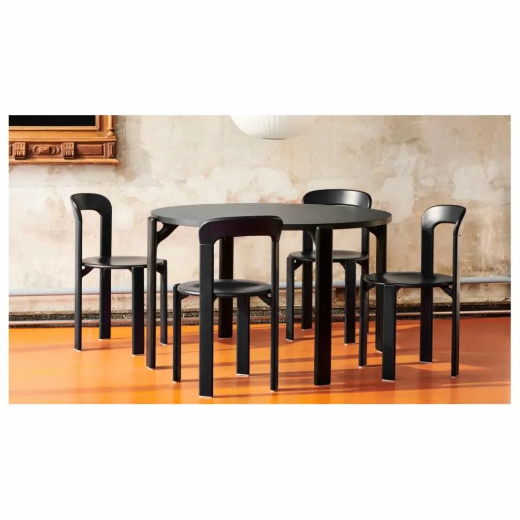 New Chaise Rey en bois laqué - Bruno Rey | Chaises, Tabourets, Bancs