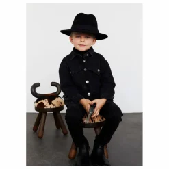 New Chaise vachette en chêne et noyer par Takeshi Sawada | Enfant Chaises Enfant