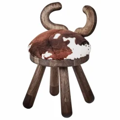 New Chaise vachette en chêne et noyer par Takeshi Sawada | Enfant Chaises Enfant