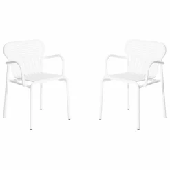 Outlet Chaise Week-end avec accoudoirs - Set de 2 | Mobilier De Jardin