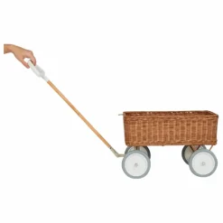 New Chariot en rotin Enfant Rangements|Patères, Paniers Enfant