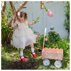 New Chariot en rotin Petal | Enfant Rangements|Patères, Paniers Enfant