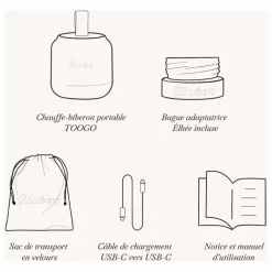 Sale Chauffe-biberon nomade Toogo | Robots Et Chauffe-Biberons|Puériculture