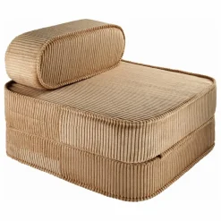 Best Chauffeuse en velours côtelé | Enfant Chaises Enfant