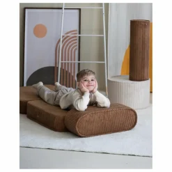 Best Chauffeuse en velours côtelé | Enfant Chaises Enfant