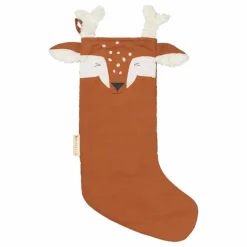 Outlet Chaussette de Noël faon en coton bio | Enfant Décoration De Fête
