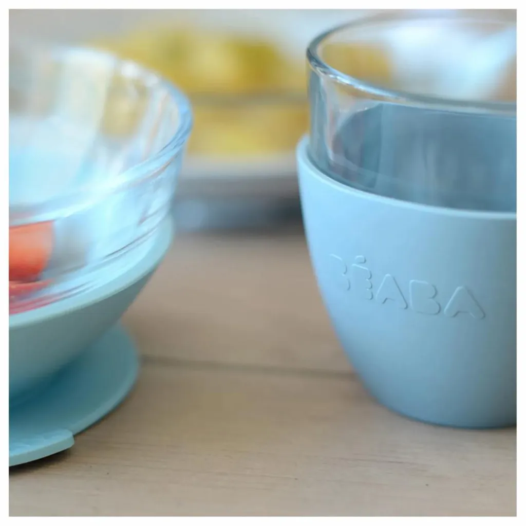 Hot Coffret repas en verre - 3 pièces | Premiers Repas|Puériculture