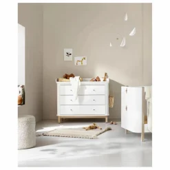 Online Commode à langer Wood 3 tiroirs | Enfant Commodes|Rangement Enfant