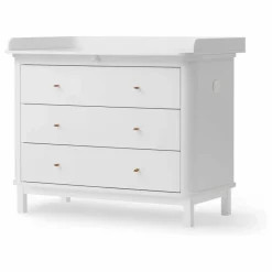 Best Commode à langer Wood 3 tiroirs | Enfant Commodes|Rangement Enfant