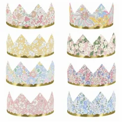 Hot Couronnes de fête - x Liberty - Set de 8 Enfant Décoration De Fête