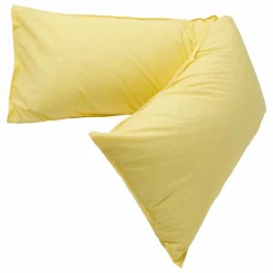 Clearance Coussin Bedmate en percale organique - Butter Yellow | Coussins