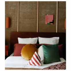 Clearance Coussin berlingot Divino à rayures en jacquard | Coussins