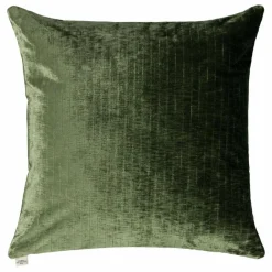 Online Coussin carré Carino en velours côtelé brillant | Coussins