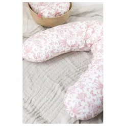 Best Coussin d'allaitement Toile de Jouy | Linge De Lit Bébé|Accessoires Pour Bien Dormir