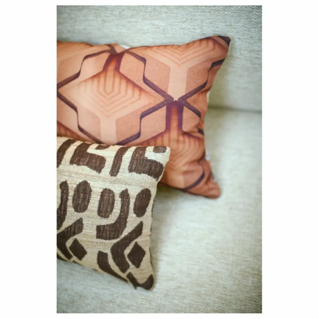 Coussin en laine et soie | Coussins
