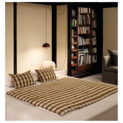 Coussin en lin lavé Vichy Cottage | Coussins