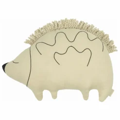 Best Coussin Enzo le Hérisson - Lin Français | Enfant Coussins|Coussins Enfant