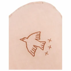 Discount Coussin Nuage avec broderie Oiseau - Lin Français | Enfant Coussins|Coussins Enfant