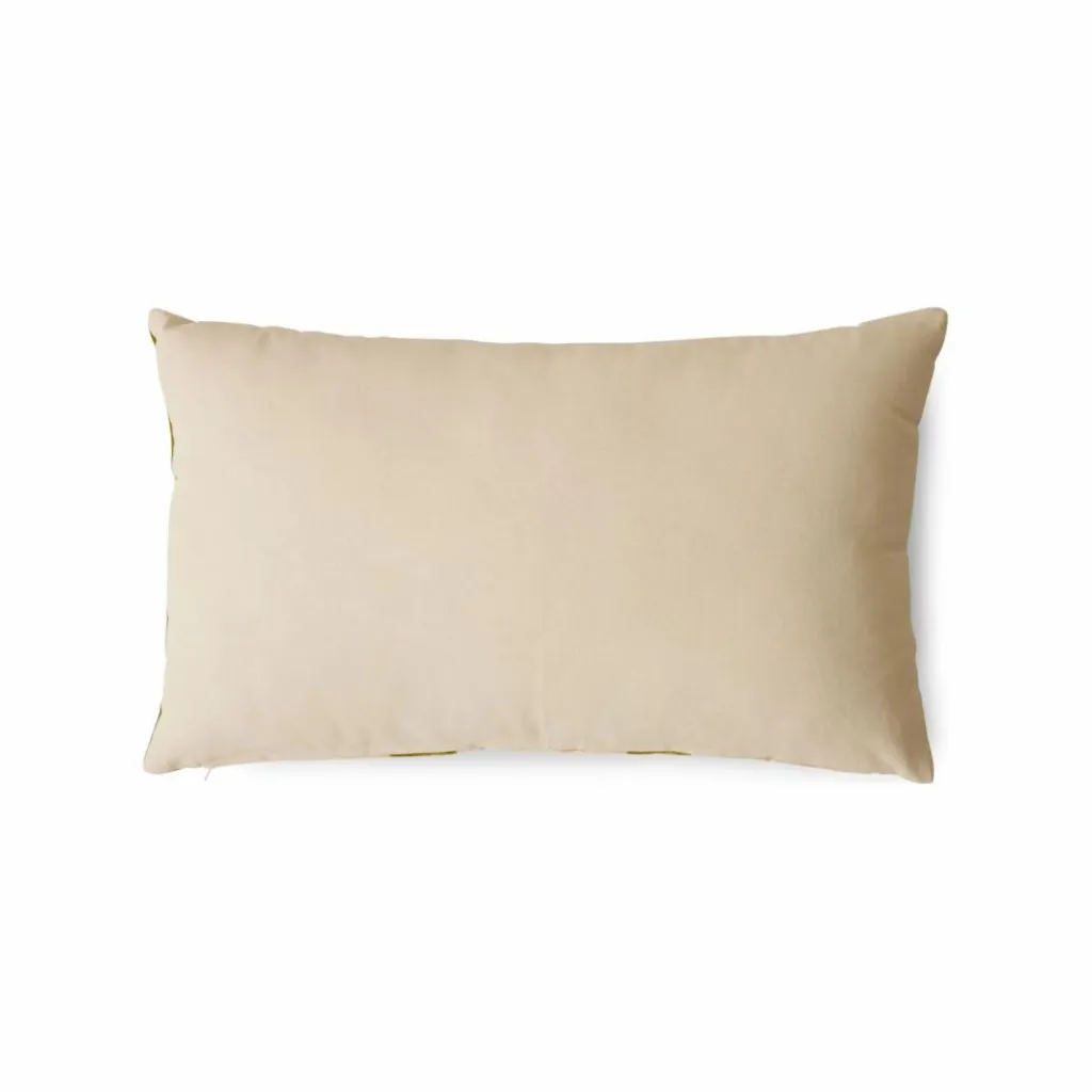 Hot Coussin rayé en velours | Coussins