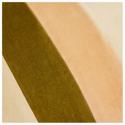 Hot Coussin rayé en velours | Coussins