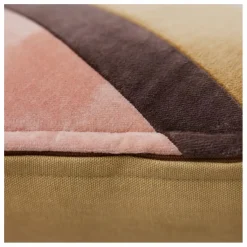 Discount Coussin rayé en velours | Coussins