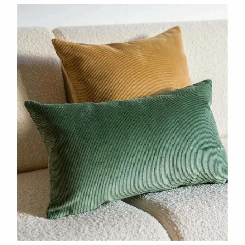 Best Coussin rectangulaire Carino en velours côtelé | Coussins