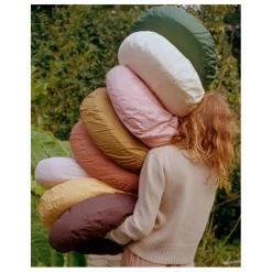 Outlet Coussin rond en percale organique | Coussins